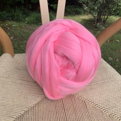 1000g DIYcoarse wool hand knitting blanket arm knitting blanket imitation wool super coarse wool blanket line Merino coarse wool