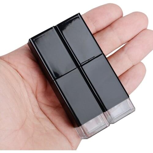 8 ml Empty Lip Gloss Tubes Refillable Lip Balm Bottles Vials Containers With Brush Tip Applicator Wand For DIY Lip Glaze Sample