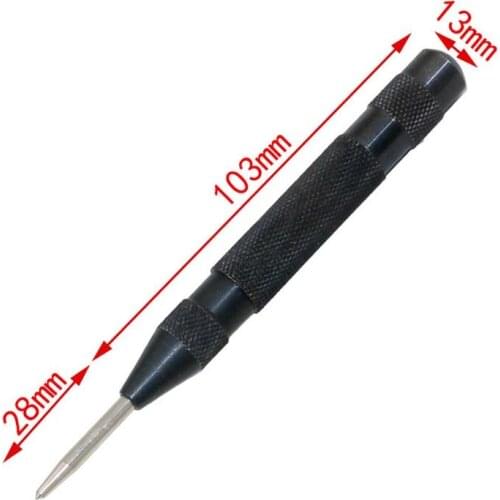 Automatic Center Punch HSS Pin Strike Spring Loaded Marking Starting Holes Tool In Stock