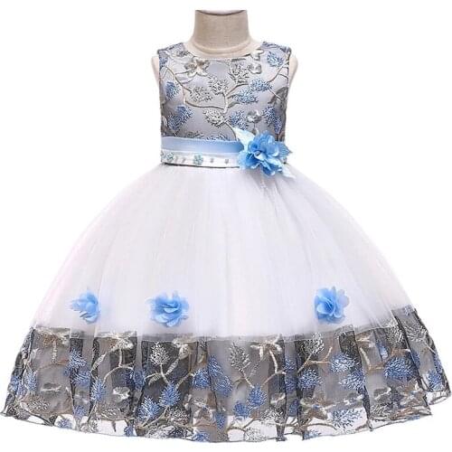 Girl Ball Gown Kids Dresses For Baby Teen Girls Wedding Birthday Dress Clothes Costumes 2019 Childerns Evening Princess Vestido