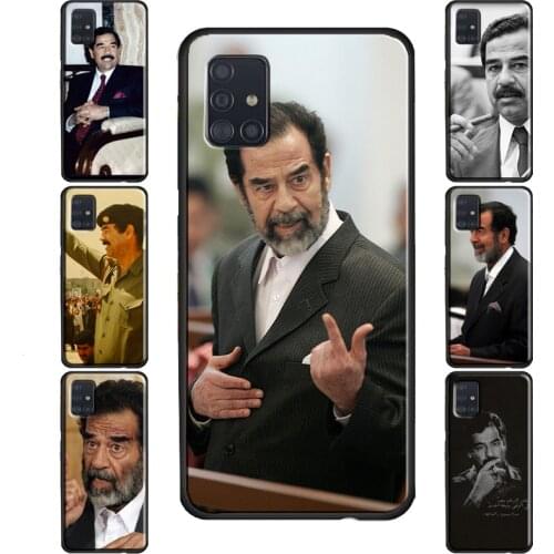 Saddam Hussein Arabic Iraq Case For Samsung Galaxy S10 S8 S9 Plus S20 FE S21 Ultra S10e Note 20 Ultra Note 9 10 Plus