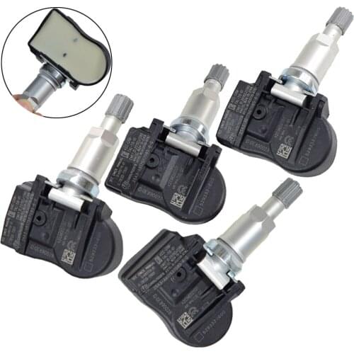 4Pcs Car Tyre Pressure Sensor TPMS Sensor Tire Pressure Monitor System Sensor 52933-3V600 529333V600 433Mhz For Hyundai Kia