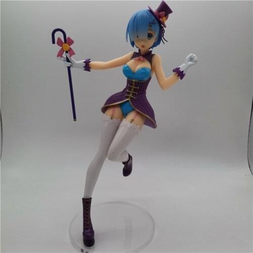 Animation RE: ZERO - Starting Life In Another World Action Figures Rem Magician PVC Model Toy Collect Ornaments