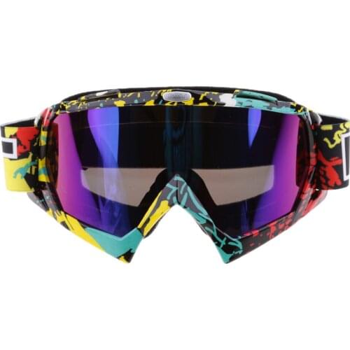 Motorcycle Motocross ATV Dirt Bike Windproof Goggles Anti-fog Eyewear