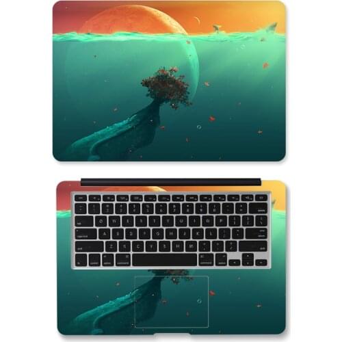 Customize laptop skin notebook stickers for 15" 15.6" 13" 13.3" 14" computer sticker for macbook/ HP ENVY 15/ acer/ xiaomi skin