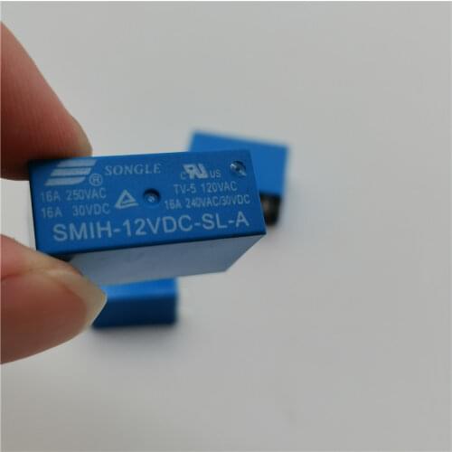 2PCS Industrial electronic circuit board DIY Smih-05v 12V 24 vdc-sl-a - sl-c 6 pin / 8 pin 16A normally open relay