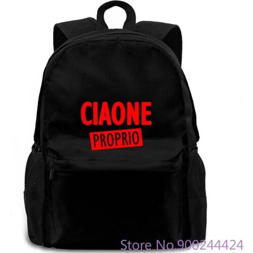 Uomo Ciaone Proprio, Divertente Ciaone, Personalizzabile, Scegli Colore 100% Brand s backpack
