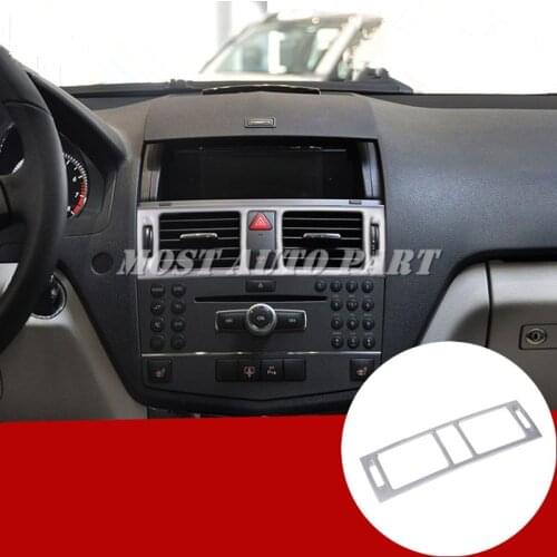 Inner Center Console Air Vent Outlet Trim Cover For Benz C Class W204 S204 2008-2010 Car accesories interior Car decoration