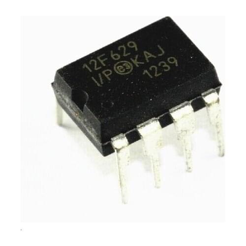 5 PCS PIC12F629-I/P PIC12F629 DIP-8 MCU CMOS 8BIT 1K FLASH new
