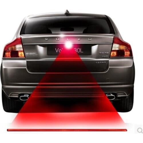 Car-Styling Laser Fog Warning Lights case For Volkswagen Touareg Phaeton Bora Lavida Lamando Touran Beetle Magotan