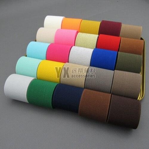 2 inches elastic band for clothing bags belt 5cm wide thickened elastic webbing 4meters hot sale diy craft accessories