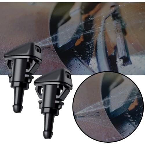 OGE 2PCS Front Windshield Washer Nozzles For 2010-2014 Kia Sorento For 2015-2020 Kia Sportage MK4 OEM: 986303J000 Spray Jet Kit
