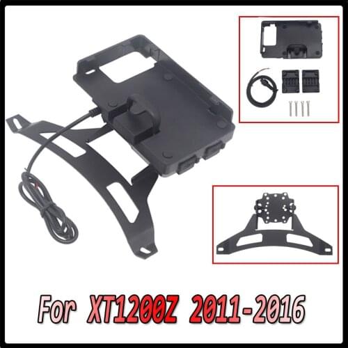 GPS Smart Phone Navigation Mount Mounting Bracket Adapter Holder For YAMAHA XT1200Z XT 1200 Z Super Tenere