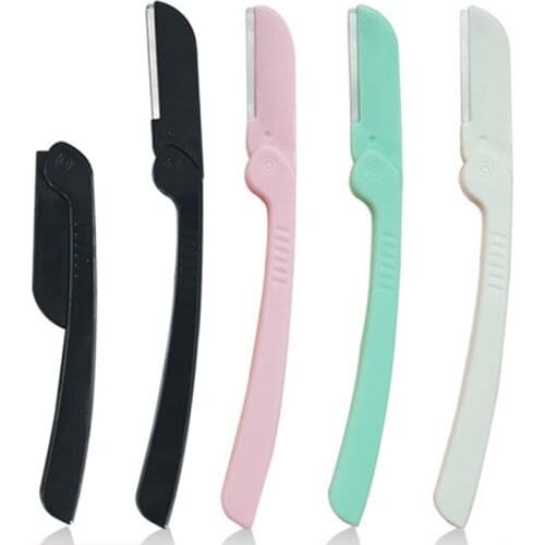 1pcs Mini Eyebrow Trimmer Safe Blade Razors for Women Face Hair Removal Shaver Small Size Makeup Tool Hair Knife