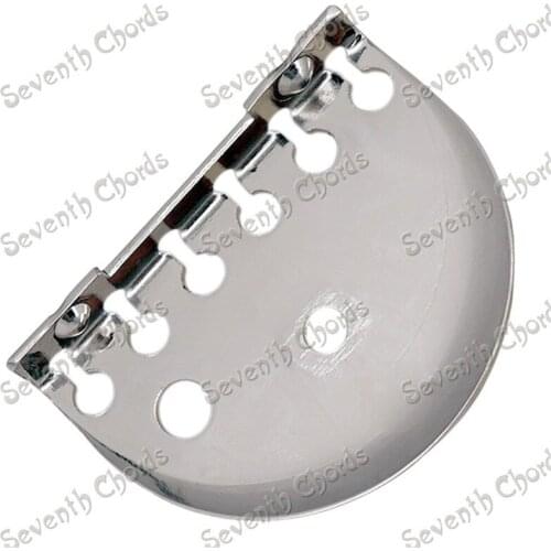QHX A Set Nickel 6 String Saddle Bridge for Electric guitar accessories parts Musical instrument