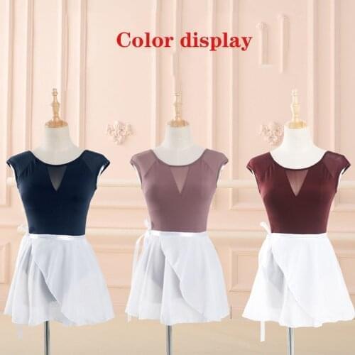 Ballet Dance Clothes Female Adult ballet Practice Clothes Art Test Gymnastics Clothes Classical Dance Body Rhyme Jumpsuit