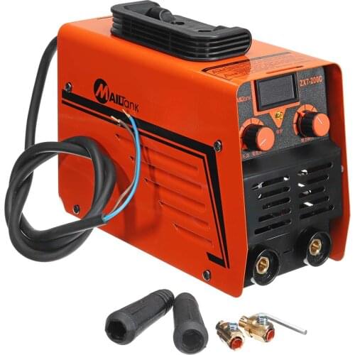 ZX7-200C Handheld IGBT Inverter MMA ARC Welding Mini Welder Machine 25-300A 220V free shipping