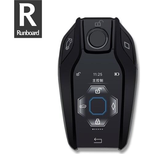 RUNBOARD Smart LCD Key Car For TOYOTA Accessories GOLF E46 E90 E60 F30 F10 B6 E39 5 A3 206 500 308 MODEL VESTA FOCUS FIESTA