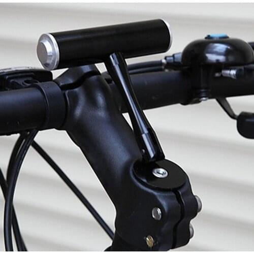Road Bike Extension Frame T Type Alloy Convert Tool Mountain Bicycle Handlebar Lamp Clip Holde Cycling Light Extensions Frame