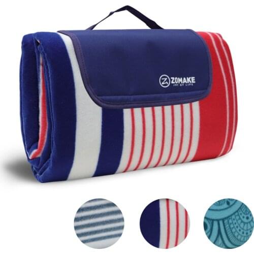 2020 Back Waterproof Picnic Mat Large Beach Blanket Outdoor Picnic Mat for Travel,Concerts, Beach, Park