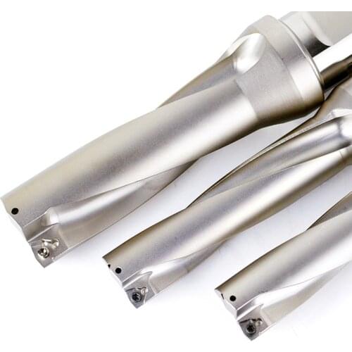 High precision 14-32mm CNC indexable U drill 4D WC indexable insert drill Drills for metal Diameter power u drill