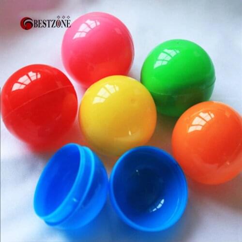 100pcs/ lot 38mm Plastic toy capsule empty Ball a Toy for Children and Kids plastic capsule