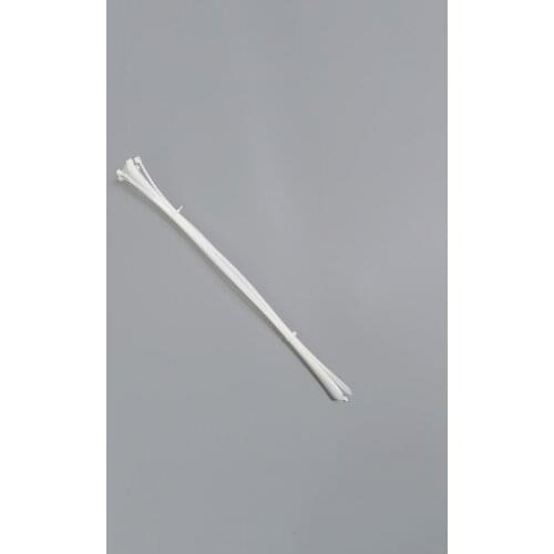 10x450 good quality white plastic nylon self-locking cable tie,zip tie