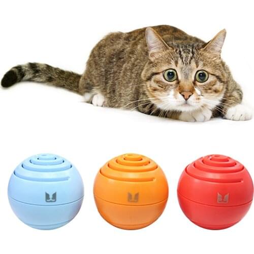 3 Pcs /set Cat Toys Pet Ball Toy Interactive Light Up Ball With Bell Ball Hollow Ball Cat Training Toy Pet Kitten Playing Ball