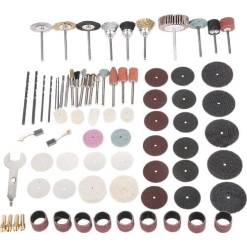 75Pcs Electric Drill Engraving Grinding Polishing Pad Cutting Sanding Cleaning Kit for Rotary Tool Fit Power Dremel Accessorie