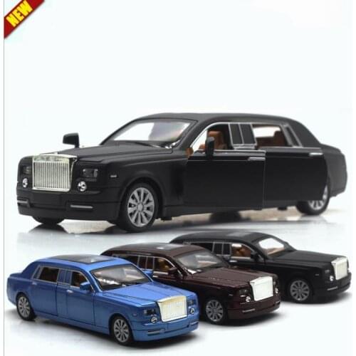 1:28 scale alloy pull back cars,high simulation Lengthen alloy cars model ,4 open the door,musical & flashing,free shipping