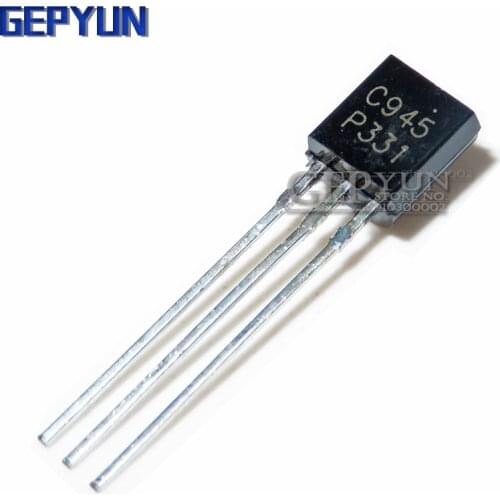 100PCS 2SC945 C945 TO92 TO-92 50V BIPOLAR TRANSISTORS NPN Gepyun