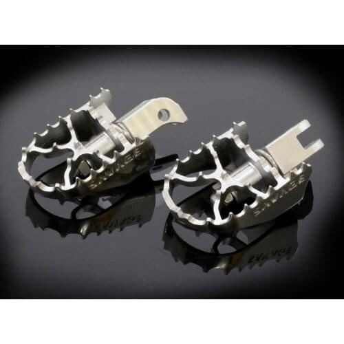 For KTM 690 DUCK 12-17 Motorcycle Wide Enduro Foot Pegs Tilt Angle Adjustable Footpegs