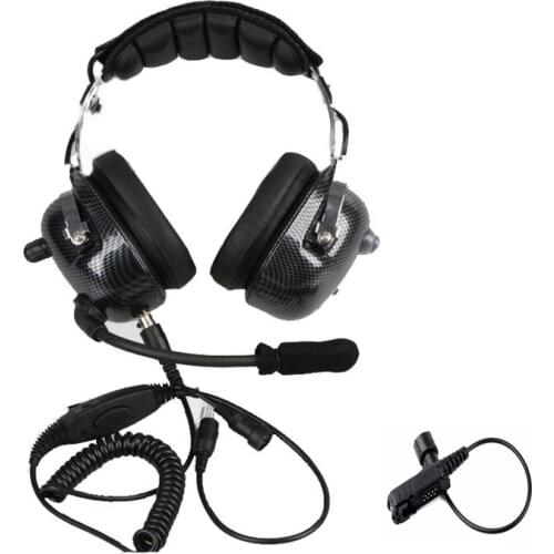 Two Way Radio Headset Mic For Motorola Walkie Talkie DP2000 DP2400 DP2600 DP3441 XPR3300 XPR3500 XIR P6600