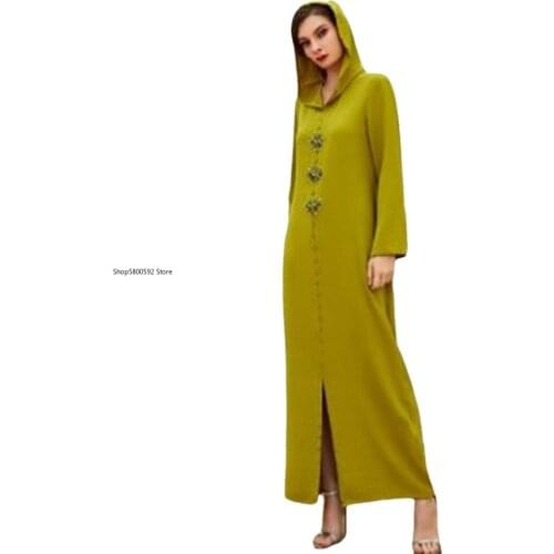 Eid Abaya Dubai Kaftan Turkey Arabic Muslim Dress Robe Longue Djellaba Femme Islam African Dresses For Women Caftan Marocain