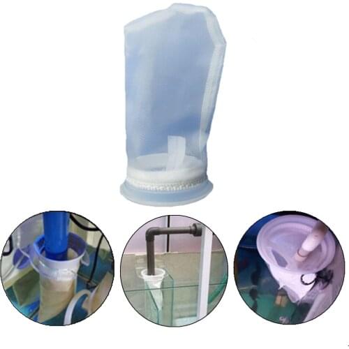 Hot Sale 1 Pc High Quality Filter Sump Sock Micron Bag Nylon Mesh For Fish Tank Marine Aquarium Fish & Filters & Accessories