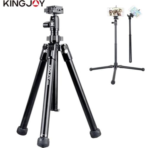 KINGJOY Official SC056 Mini Tripod For Camera With Selfie Stick Holder Tripod For Phone Gorillapod Mobile tripode Para Movil