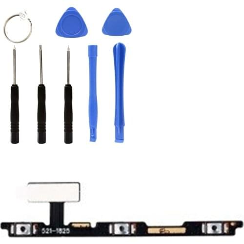 FOR Xiaomi IS A2 Volume Audio Mute Power ON OFF Button Key Flex Cable Repair Kit Gift