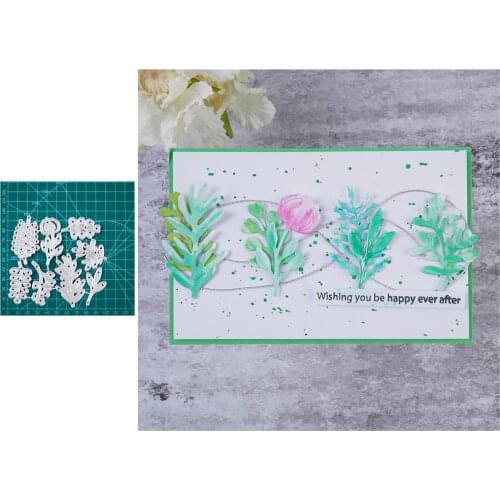 YaMinSanNiO Leaves Flowers Lace Metal Cutting Dies Craft Stamps Die Cut Embossing Card Make Stencil For Scrapbooking Mould Knife