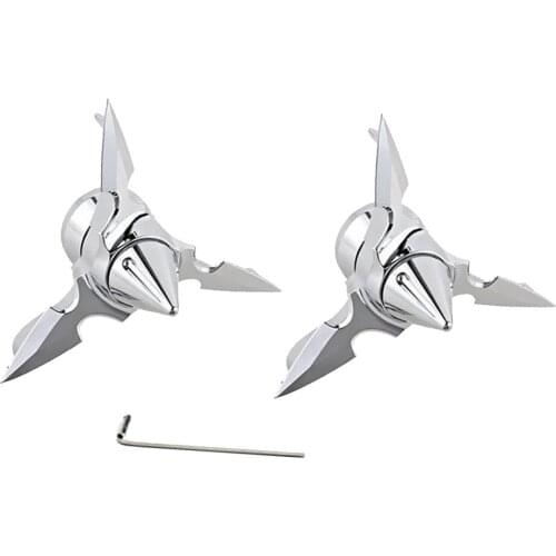 Set of 2pcs Bolts Front Axle Nut Accessory Motorcycle for 02-17