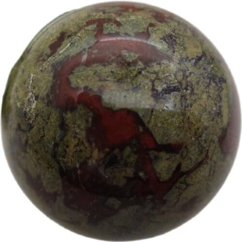 Natural Dragon Blood Stone Ball Sphere Quartz Mineral Crystals Charms Indie Room Decor Gemstone Collections Geological Ornament