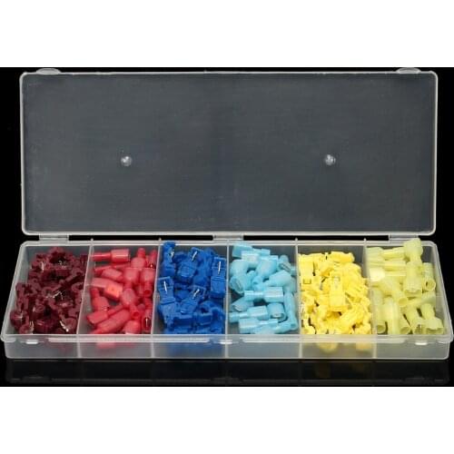 New high-quality 120PCS / 60pairs Scotland lock quick connector cable connector terminal crimping car audio 22-10AWG line group