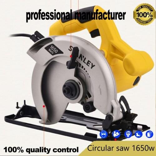15% off 1650W 45degree Multifunctional wood saw Electric circular saw power tools woodworking chainsaw high power 1650W