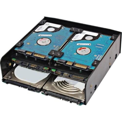 Hot OImaster MR-8802 HDD Cage Rack 5.25 Inch Device for 6 x2.5'' SSD Multi-function Combination Hard Disk Conversion Bracket