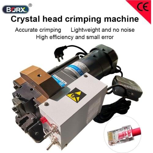 Crystal head crimping machine Telephone lines PC plugs network press clamp tool