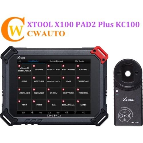 XTOOL X-100 PAD2 Pro Key Programmer Special Functions Expert with V W 4th & 5th IMMO Full System Diagnosis Multi vehicles Diag