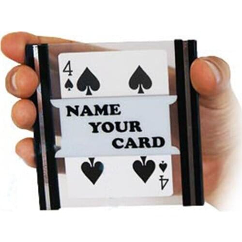 Crystal Frame - Super Card Magic Tricks Selected Card Appearing in Frame Magie Close Up Illusion Gimmick Props Comedy