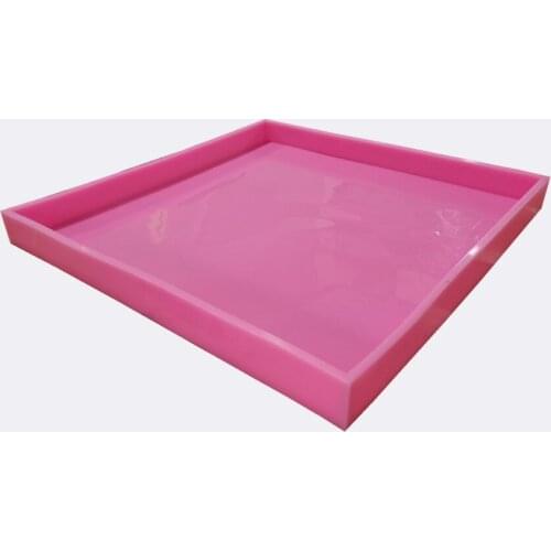 Size 50*50*4 cm Big Silicone Slab Mold Silicone Liner Soap Mold for Soap Making