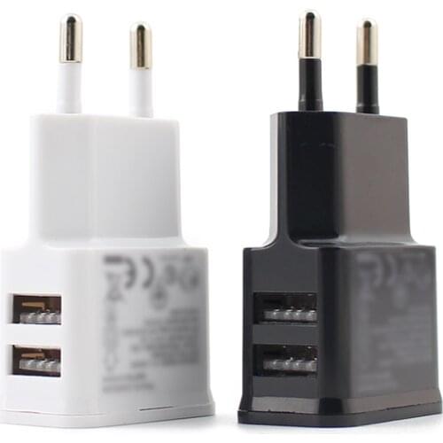 USB 5V 2A 3A Charger Adapter Universal Phone Charger LED Display QC 3.0 Fast Charging Power Source Travel EU For IPhone Huawei