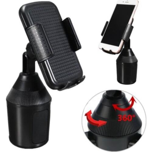 Universal Car Cup Holder Cellphone Mount Stand for Mobile Cell Phones Adjustable Car Cup Phone Mount for Iphone Samsung