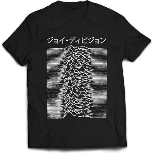 Revel Shore Japanese T Shirt - Joy Division Used on Unknown Pleasures